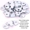 Flush Concealed Mount Bracket, Interlocking Photo Frame Hook, Heavy Duty