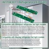 W11527432 W11042554 Refrigerator LED Light Module Replacement Whirlpool Maytag Amana