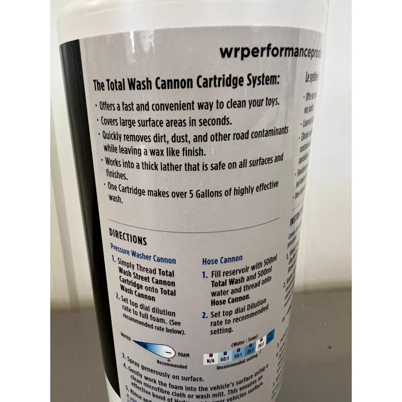 WR Performance Total Wash Street Cartridge WR Performance Car Motorcycle