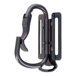 Sankyo Corporation DBLTACT DT-TBM-811G Movable Aluminum Tool Hook with Curved Gate x Claw, Gun Metal