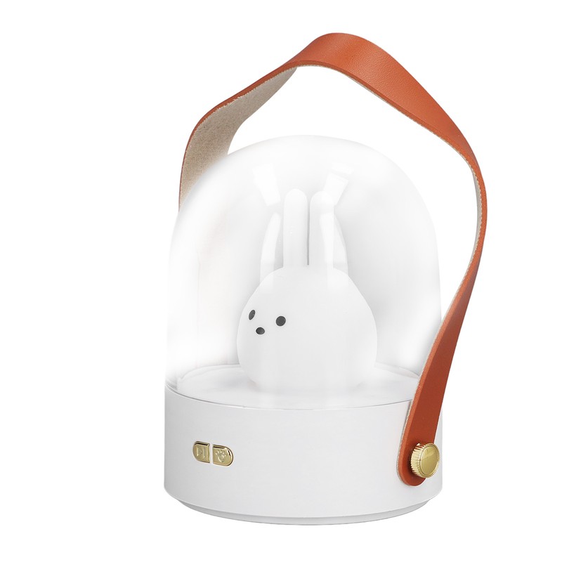 Portable Music Night Light Bedroom Desktop Cute Cartoon Lamp Three