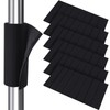 Mindsoft 6 Pcs Garage Pole Padding with Anti Slip Fabric