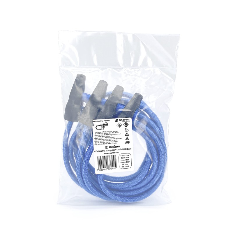 MAGMA 4 Elastic Tie Down Straps with Quick Release for