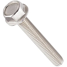 Kitaco 0900-062-03007 Flanged Hex Bolt (Stainless Steel) M6 x 40/P1.0 General Purpose, 2 Pieces