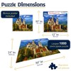 White Mountain Puzzles Neuschwanstein Castle - 1000 Piece Jigsaw Puzzle,