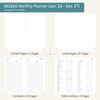 BEZEND Monthly Planner 2026-2027, 2 Year Agenda, Pocket Calendar Book