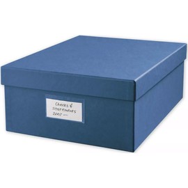 EGP Cancelled Checks Storage Box, 1 Box, 9 3/4" x 5" x 12"