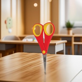 School Smart Pointed Tip Student Scissor, 5-1/4 Inches