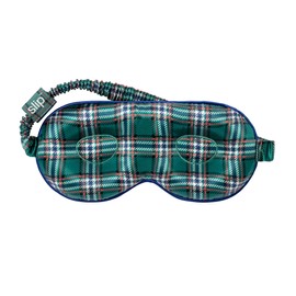 slip Pure Silk Contour Sleep Mask - Protect Your Delicate Lashes with Our Innovative, Lash-Friendly Design - Experience Uninterrupted Beauty Sleep - Slipsilk Comfort - 1 Contour Mask - Heather Tartan