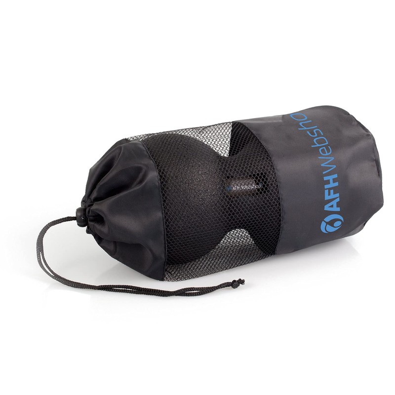 Fascia Peanut Roll with Practical Transport Bag, Peanut Shape, Foam