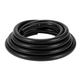 REPAIROCK Silicone Vacuum Tubing Hose for Air and Water 22.97ft 3/4" 19mm ID 3mm Thickness High Temperature Black 1 Pc
