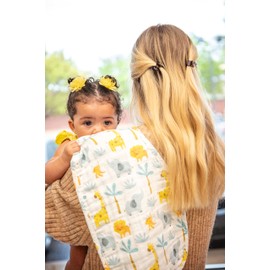 Stephen Joseph, Muslin Baby Burp Cloths, 2-Pack 100% Cotton, Burp Cloth for Baby Boys and Girls, Unicorn