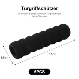 TONAUP 5 Stück Türgriff Schutz, Türklinkenpuffer, Türstopper Griff, Wandschutz Türklinke Antistatische Zum Schutz Von Wänden Und Möbeln