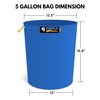 BUBBLEBAGDUDE Extraction Bags 5 Gallon 4 Bags Set - Herbal