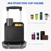 Luggage Cup Holder for Suitcases - Convenient Travel Accessory with