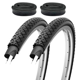 2er Set Fahrradreifen 28x1,50 Zoll 40-622 700x38c mit Autoventil Schl√§uchen AV