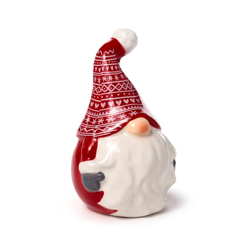 Puckator Scandi Christmas Gonk Ceramic Salt and Pepper Set