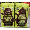 Trader Joe Organic Sumatra Medium Dark Roast Whole Bean Coffee