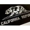 BLVD California Republic State Flag Diamond Etched Engraved License Plate