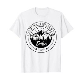 Camp bachelorette Tribe Mountain bachelorette party T-Shirt