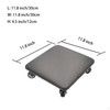 Btibpse Roller Seat 360 Degree Rotating Low Stool with Wheel