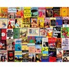 White Mountain Puzzles "Best Sellers", Vintage Book Covers Collage, 1000