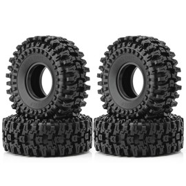1.9 Crawler Tires(4PCS) Compatible with FCX10 Axial SCX10 Pro SCX10 UTB18 TRX4 Redcat Gen8 7VS4-10 1/10 RC Crawler Tires for All Terrain Use