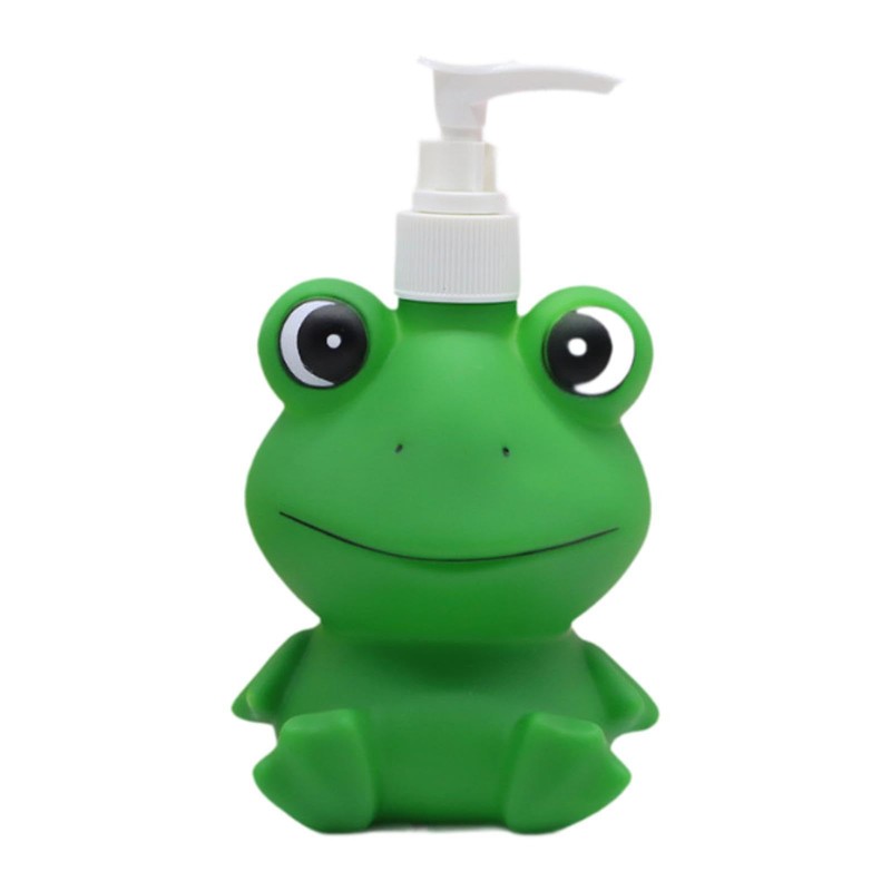 perfk Funny Soap Dispenser 300ml Empty Refillable Pump Bottle for