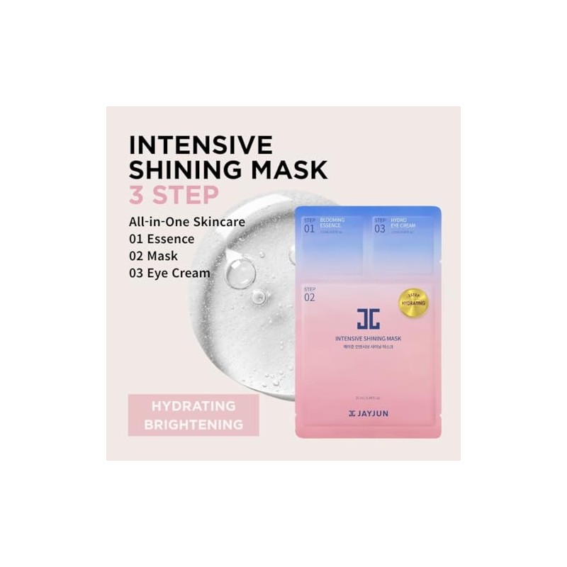 Jayjun 10 Piece Intensive Shining Mask Pack(0.84 fl.oz, 25ml)