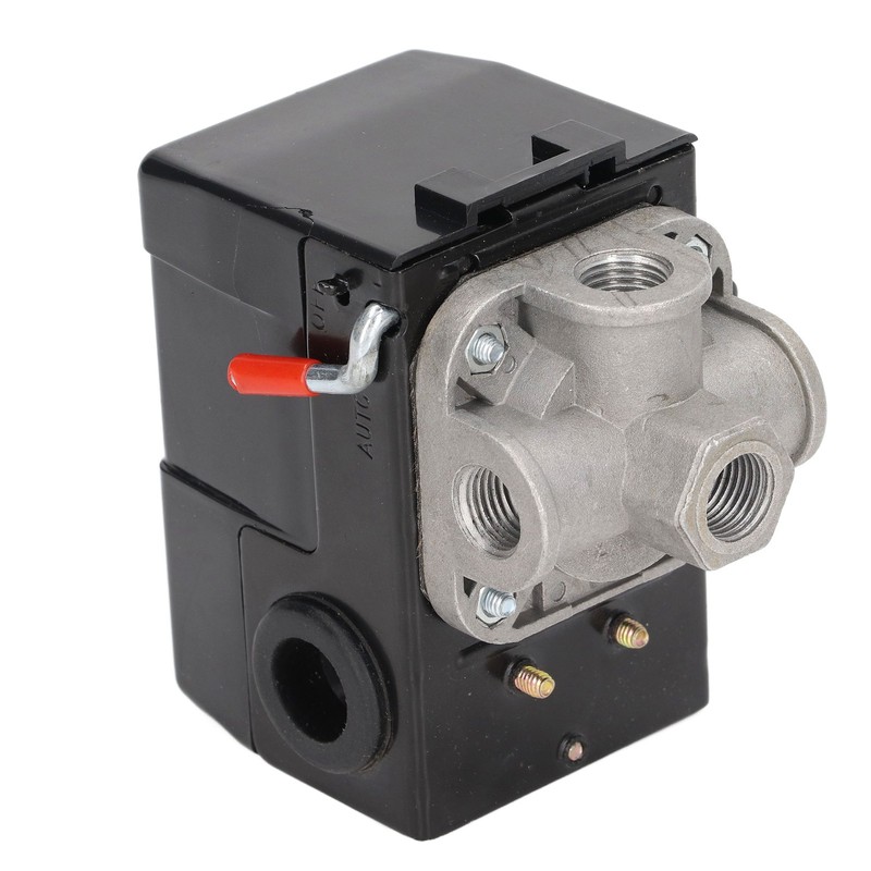 Air Compressor Pressure Switch 4 Ports Pressure Control Switch with