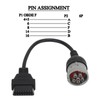 6Pin to 16PIN OBD1 to OBD2 Diagnostic Cable Diagnostic Scanner