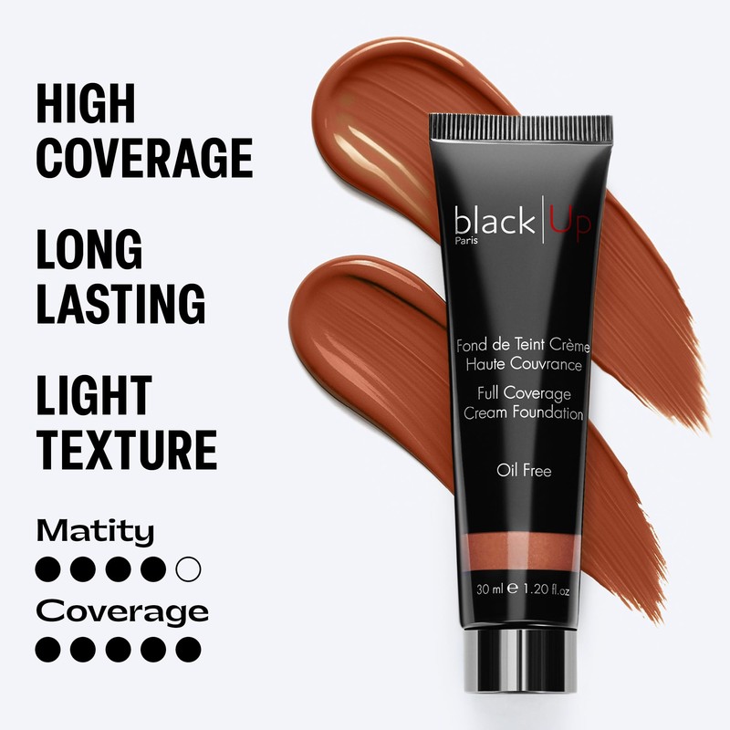 black Up Full Coverage Cream Foundation HC07