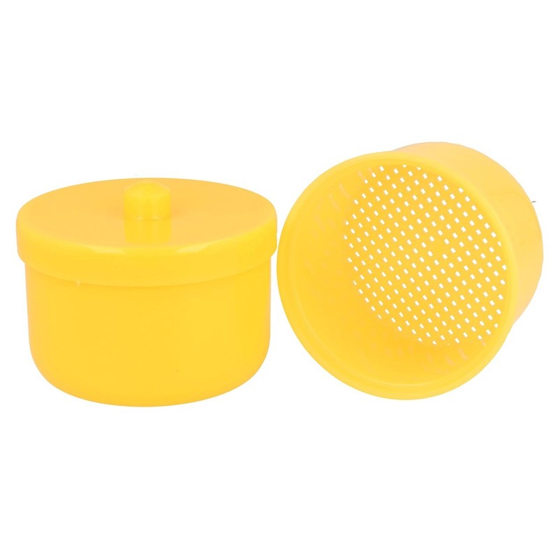 Dr. Bauer Cleaning Bath Tin with Rinse Insert Prosthesis Box