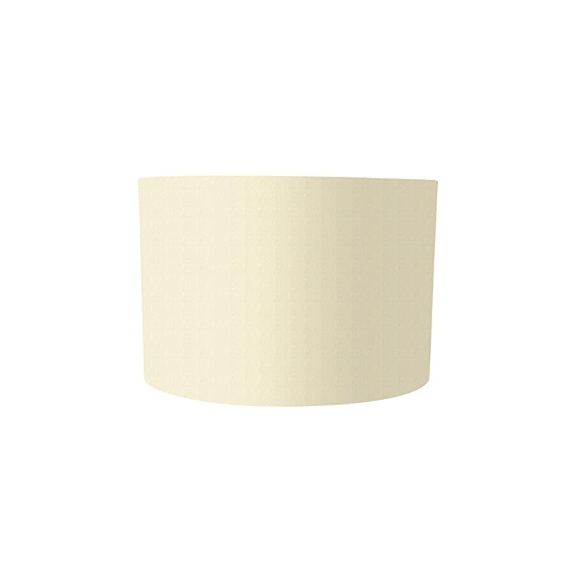 Lamp-shade K-30302 Catch Type Replacement Lampshade, Cotton Fabric, Light Beige,
