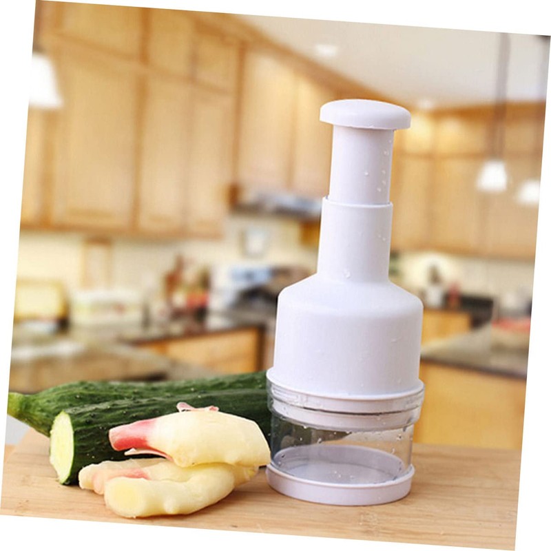 MAGICLULU Handheld Garlic Press and Vegetable Cutter Easy Clean Multi-Function