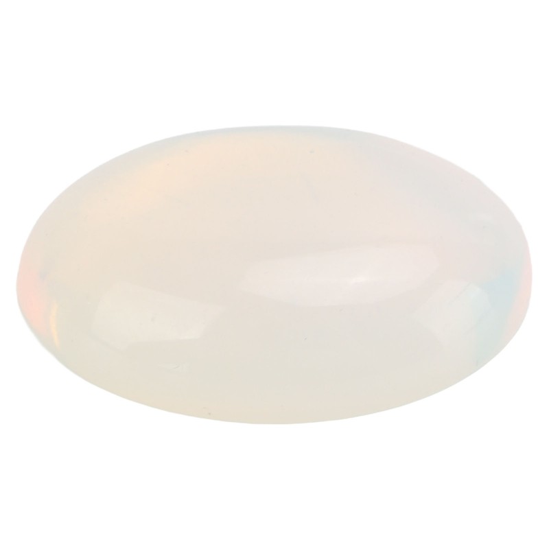 20pcs Opal Flatback Cabochon Stone Smooth Surface Beautiful Oval Stones