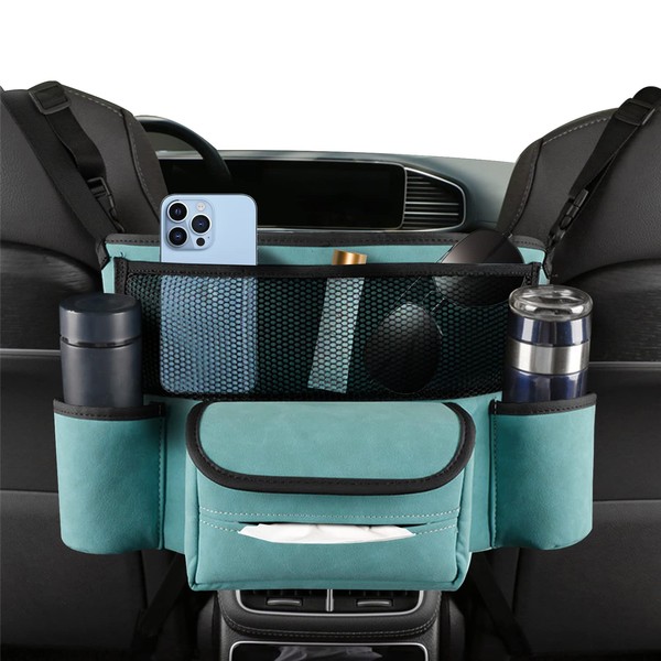 EKALA Car Handbag Holder Between Seats with Multi-Pocket Car Large