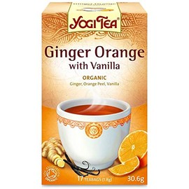 Yogi Tea - Ginger Orange With Vanilla - 17 Bags x 6