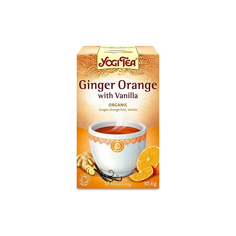 Yogi Tea - Ginger Orange With Vanilla - 17 Bags
