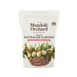 Mandolé Orchard - Premium Australian Almond - Roasted & Lightly Salted, 500g