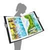 Presentation Book 40 Clear Pockets Sleeves Protectors Art Portfolio Clear