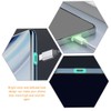 NUOLUX 50pcs Luminous Charging Port Protective Film Fluorescent Luminous High