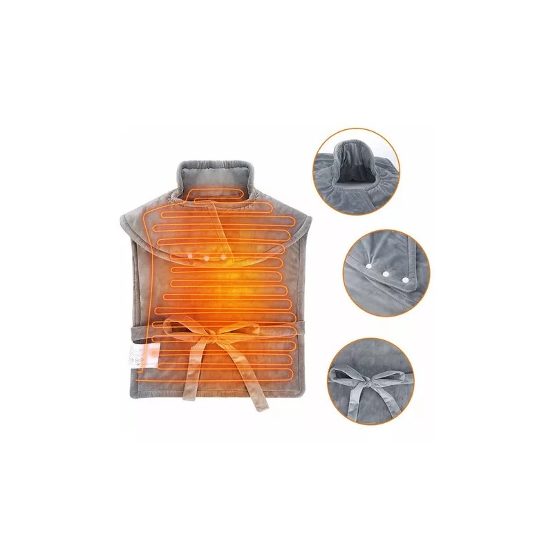 Monstyle Almohadilla Térmica Grande Para Aliviar El Dolor De Espalda