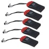 VizGiz 5 Pack High Speed Micro SD Card Adapter TF