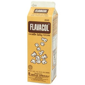 Concession Essentials Premium Gourmet Yellow Popcorn and Popcorn Salt Kit. Flavacol Popcorn Season Salt - 1 35oz Carton and 4lbs Premium Yellow Popcorn Kernals