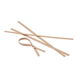 VEPATIM 5000 Clipbandverschlüsse Beutelverschlüsse aus Öko-Papier 120mm