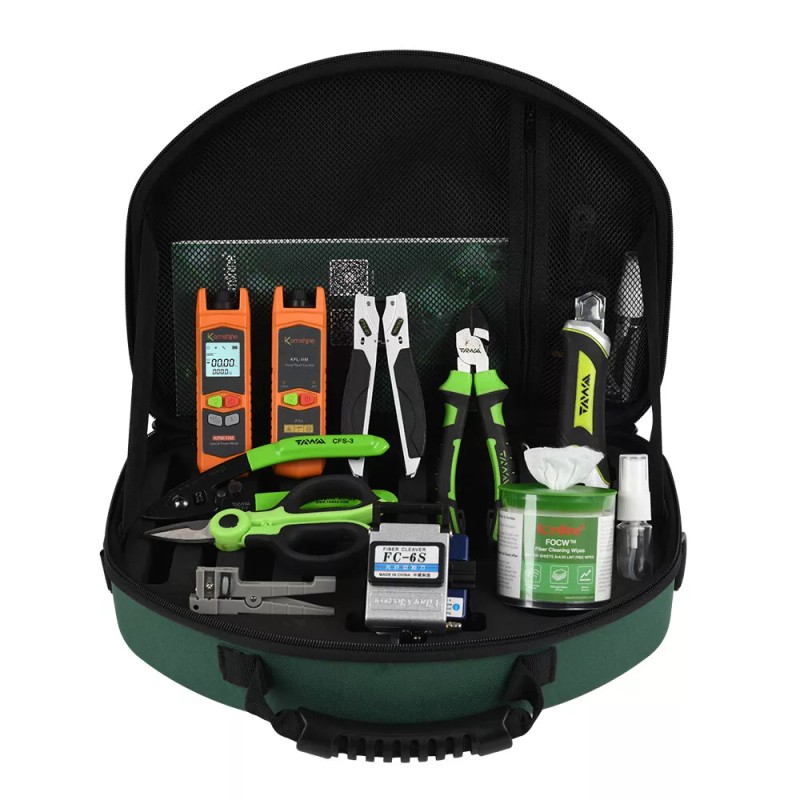 KOMSHINE FTTH Fiber Cable Tester Toolkit KFH-12E/KFH-63 - KFH-63D