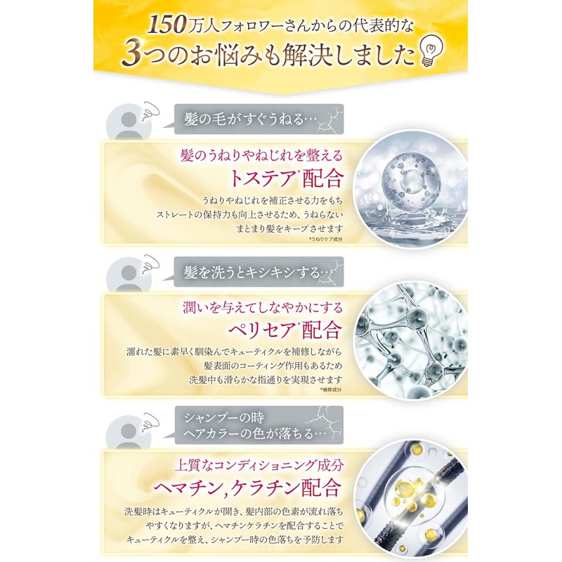 Kaminii Kaminoi Moist Rich Shampoo Treatment Set Total 780ml