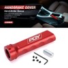 PQY Aluminum Handbrake Cover Hand Brake Sleeve Handle Protector Universal