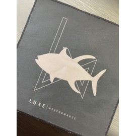 Luxe Performance Microfiber Multi-Purpose Cleaning Cloth Non-Abrasive, Reusable - Perfect for Cleaning Eyeglasses, Sunglasses, Lenses, Screens, Camera Lenses, Smartphones, Laptops & More – Tuna Fish